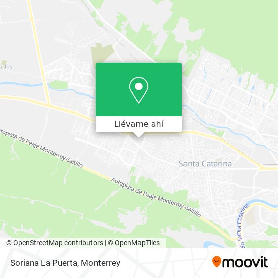 Mapa de Soriana La Puerta