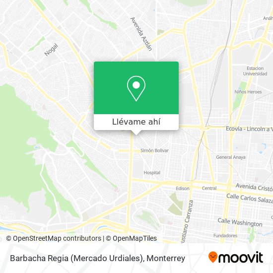 Mapa de Barbacha Regia (Mercado Urdiales)