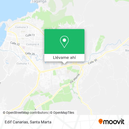 Mapa de Edif Canarias