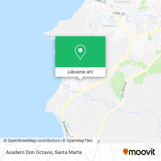 Mapa de Asadero Don Octavio