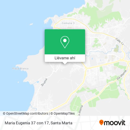 Mapa de Maria Eugenia 37 con 17