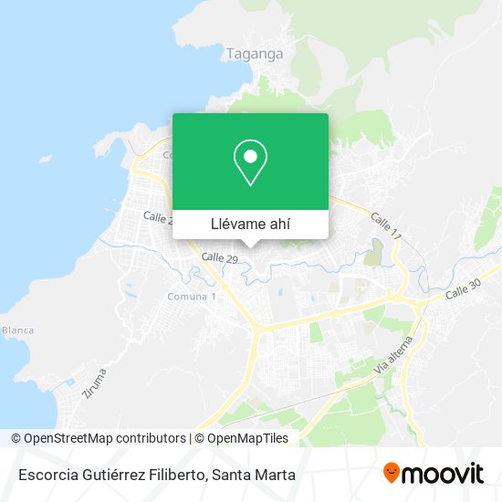 Mapa de Escorcia Gutiérrez Filiberto