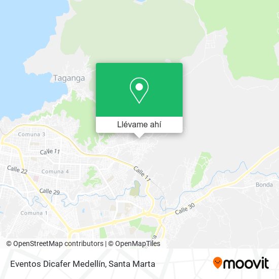 Mapa de Eventos Dicafer Medellín