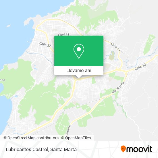 Mapa de Lubricantes Castrol