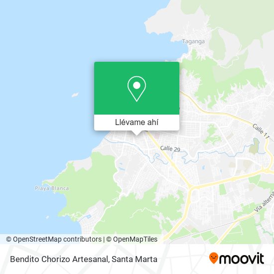 Mapa de Bendito Chorizo Artesanal