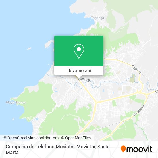 Mapa de Compañía de Telefono Movistar-Movistar