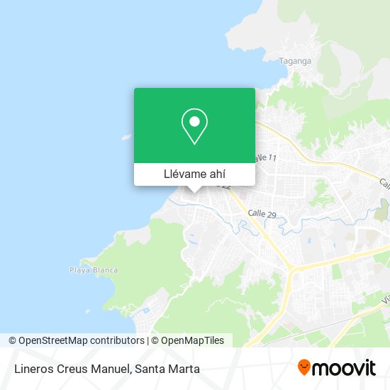 Mapa de Lineros Creus Manuel