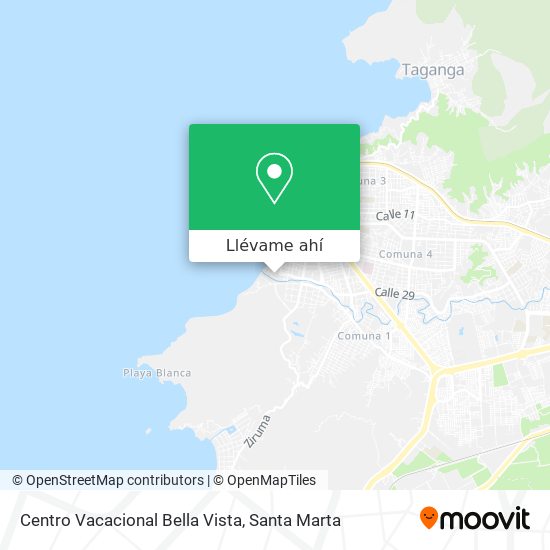 Mapa de Centro Vacacional Bella Vista