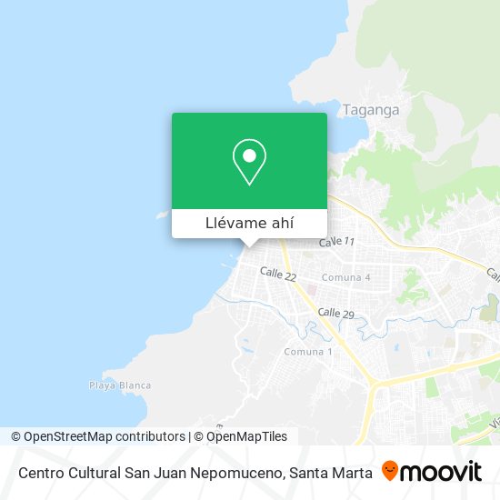 Mapa de Centro Cultural San Juan Nepomuceno