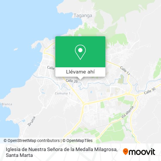 Mapa de Iglesia de Nuestra Señora de la Medalla Milagrosa