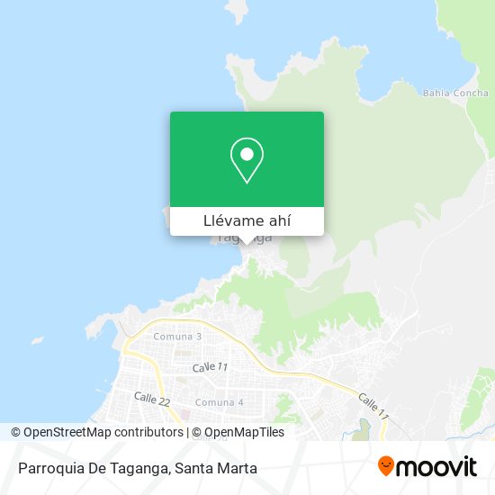 Mapa de Parroquia De Taganga
