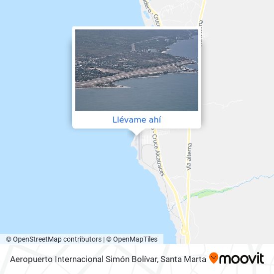 Mapa de Aeropuerto Internacional Simón Bolívar
