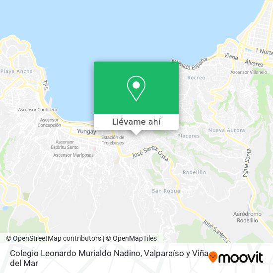 Mapa de Colegio Leonardo Murialdo Nadino