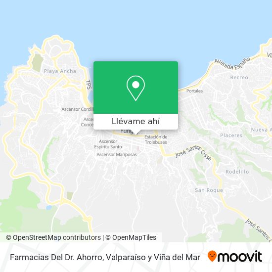 Mapa de Farmacias Del Dr. Ahorro