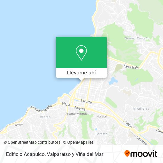 Mapa de Edificio Acapulco