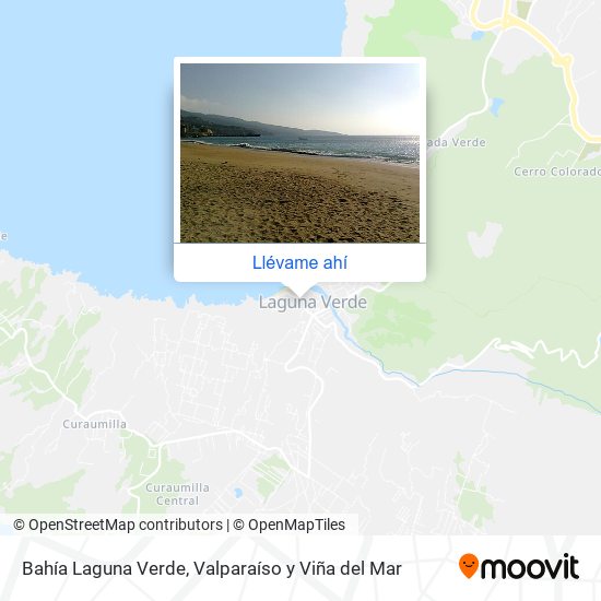 Mapa de Bahía Laguna Verde