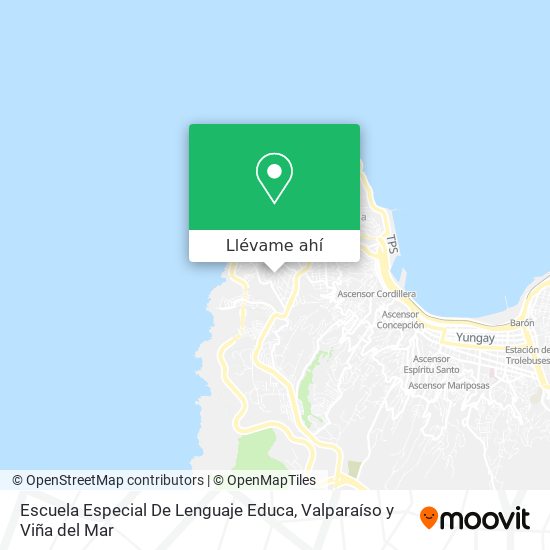 Mapa de Escuela Especial De Lenguaje Educa