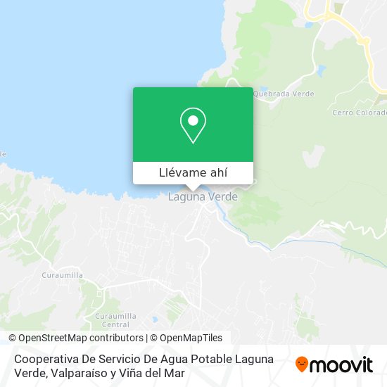 Mapa de Cooperativa De Servicio De Agua Potable Laguna Verde