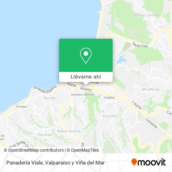 Mapa de Panadería Viale