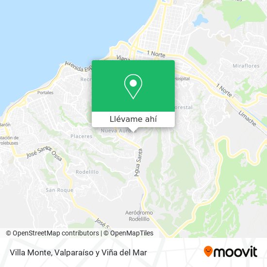 Mapa de Villa Monte