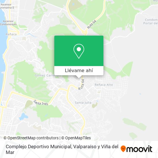 Mapa de Complejo Deportivo Municipal