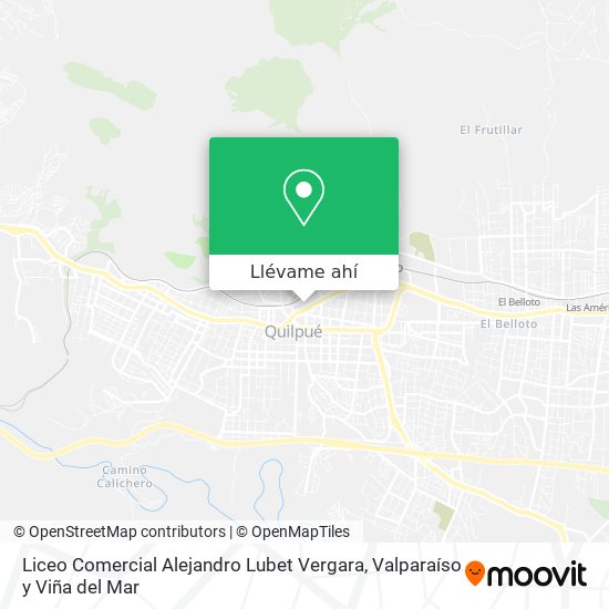Mapa de Liceo Comercial Alejandro Lubet Vergara