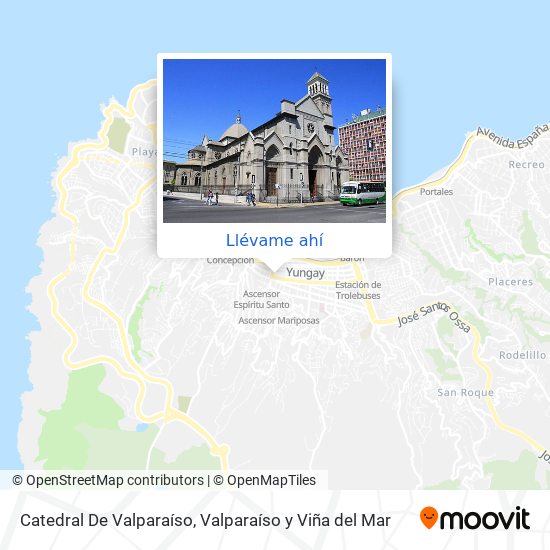Mapa de Catedral De Valparaíso