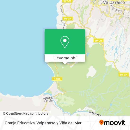 Mapa de Granja Educativa