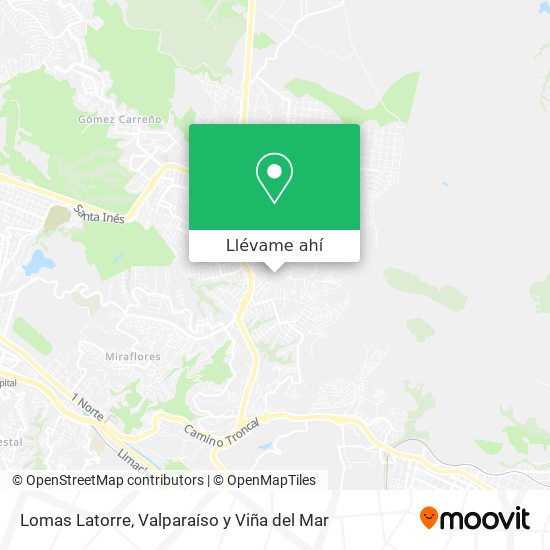 Mapa de Lomas Latorre