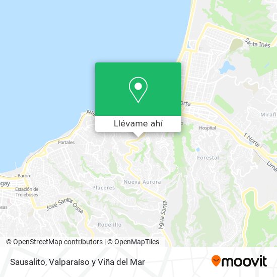 Mapa de Sausalito