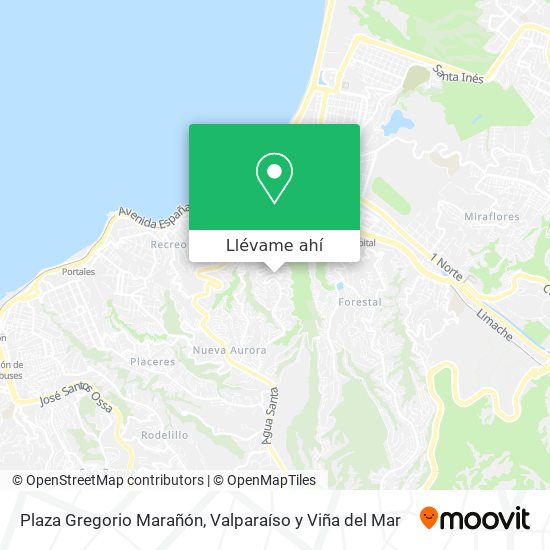 Mapa de Plaza Gregorio Marañón