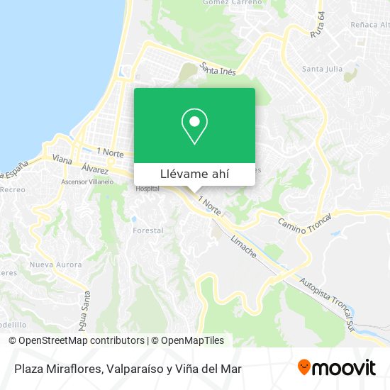 Mapa de Plaza Miraflores