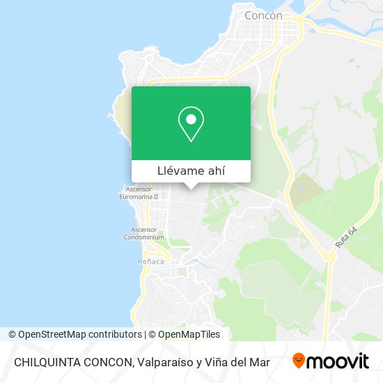 Mapa de CHILQUINTA CONCON