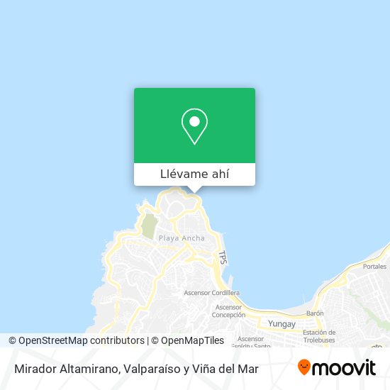 Mapa de Mirador Altamirano