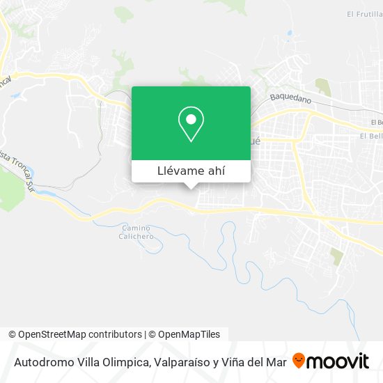 Mapa de Autodromo Villa Olimpica