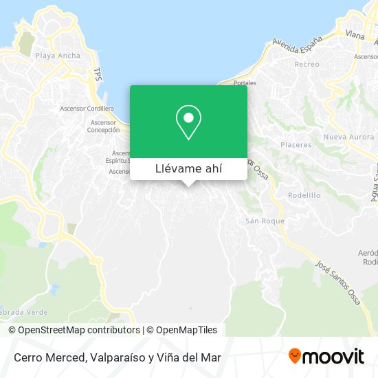 Mapa de Cerro Merced