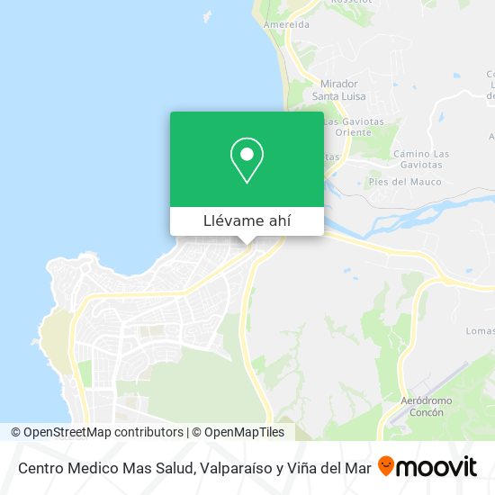Mapa de Centro Medico Mas Salud