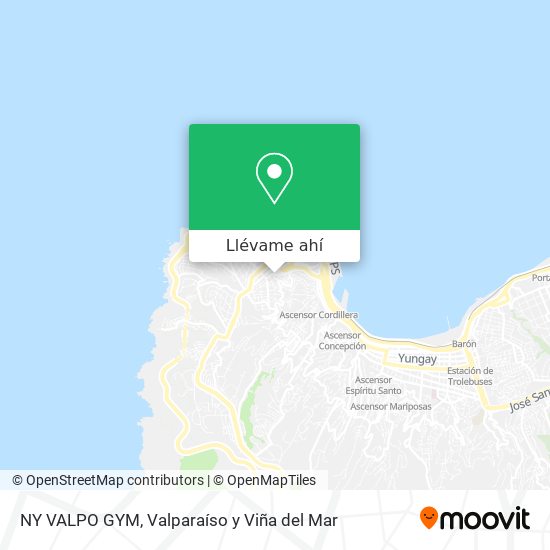 Mapa de NY VALPO GYM