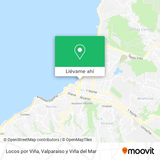 Mapa de Locos por Viña