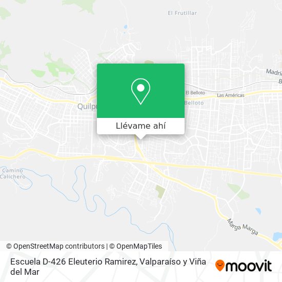 Mapa de Escuela D-426 Eleuterio Ramirez