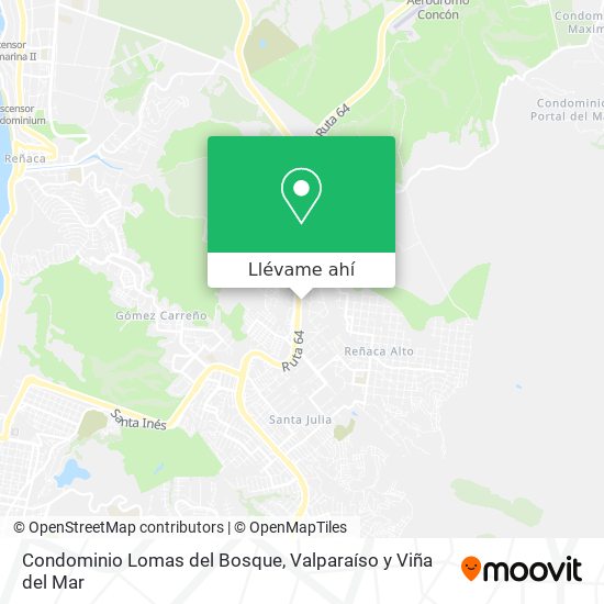 Mapa de Condominio Lomas del Bosque