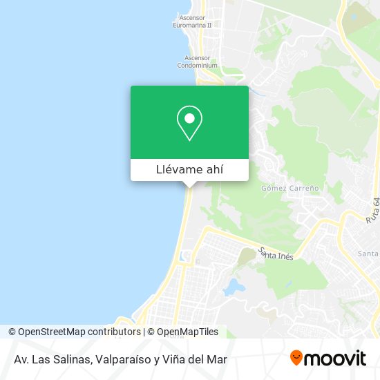 Mapa de Av. Las Salinas