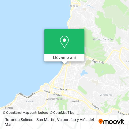 Mapa de Rotonda Salinas - San Martín