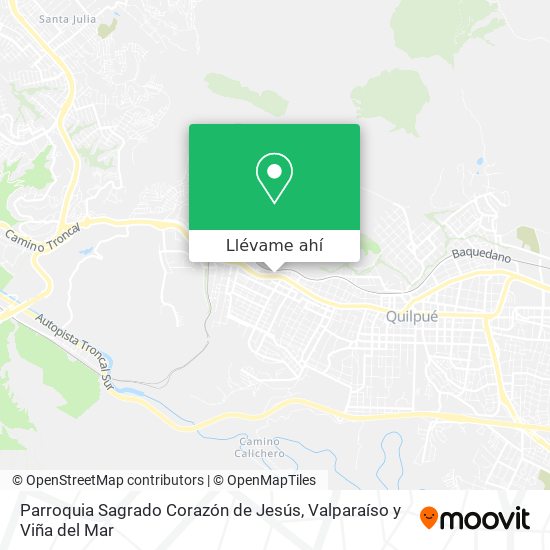 Mapa de Parroquia Sagrado Corazón de Jesús