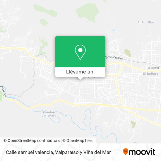 Mapa de Calle samuel valencia
