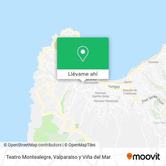 Mapa de Teatro Montealegre