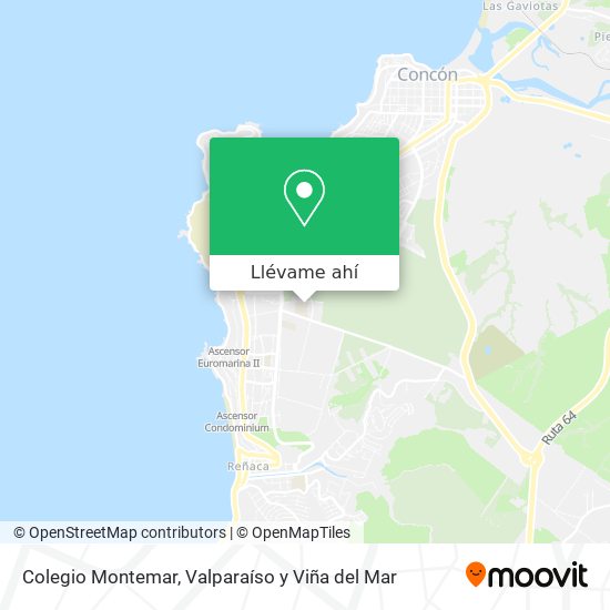 Mapa de Colegio Montemar