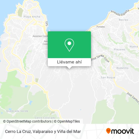 Mapa de Cerro La Cruz