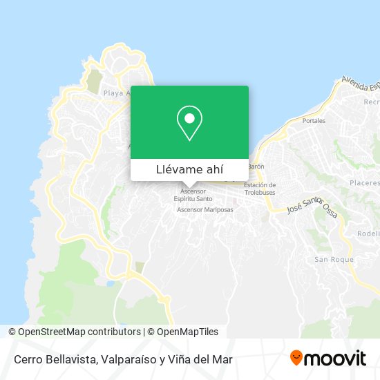 Mapa de Cerro Bellavista