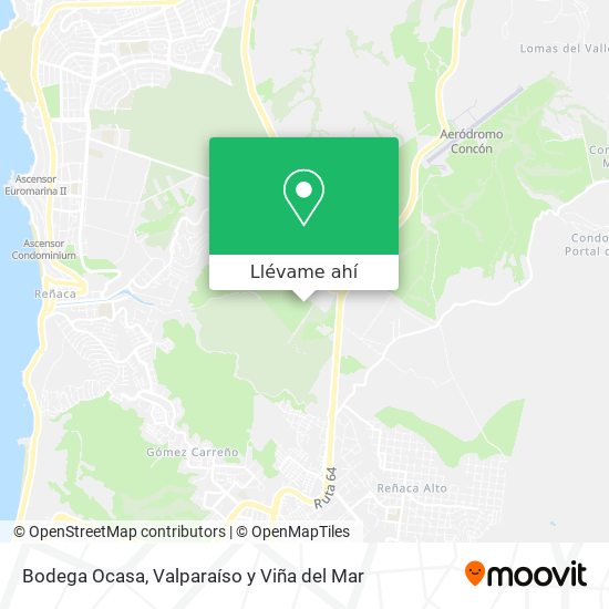 Mapa de Bodega Ocasa